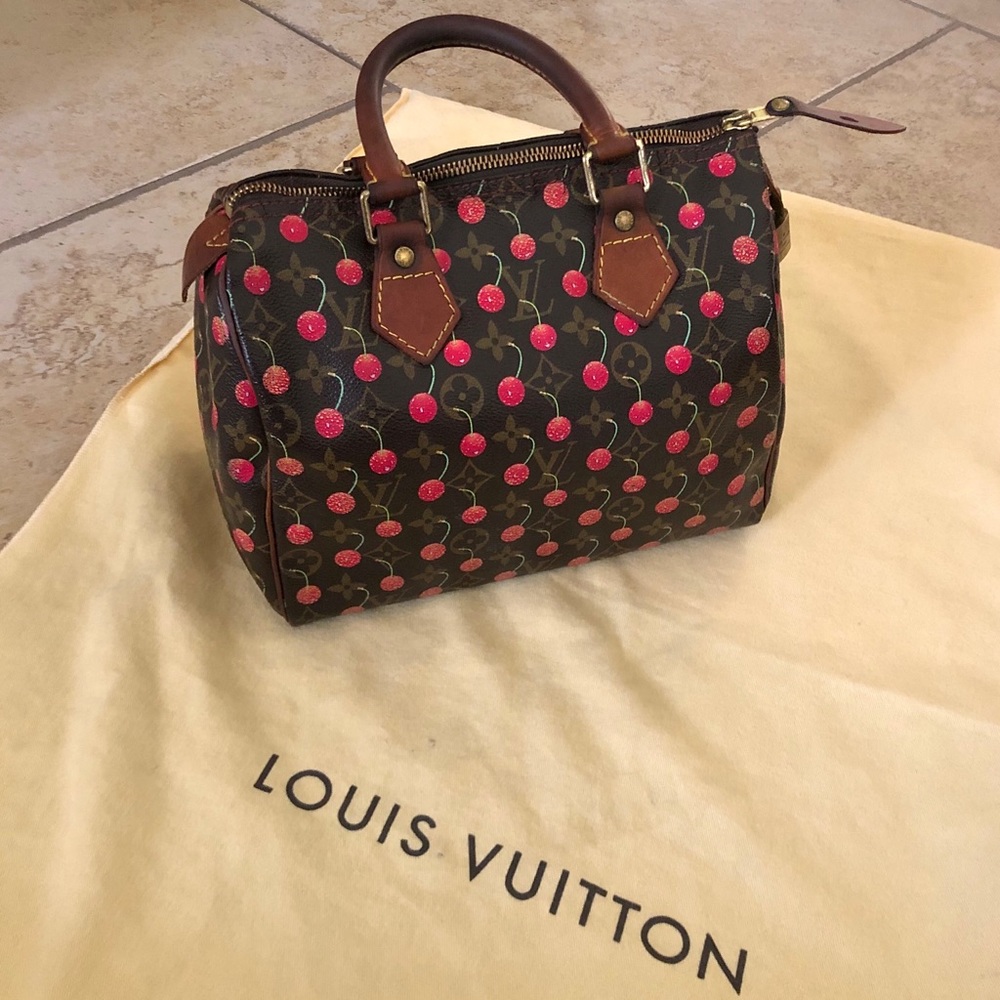 Louis Vuitton Murakami Cherry speedy 25